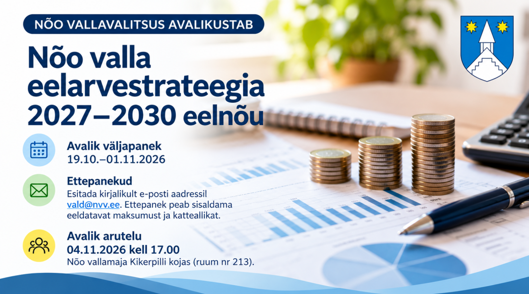Nõo valla eelarvestrateegia 2027–2030